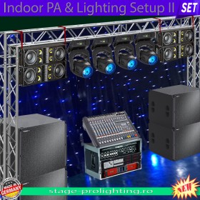 Indoor PA & Lighting Setup II Set